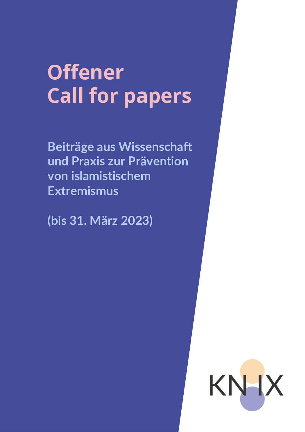 KNIX_ufuq_Offener Call for papers